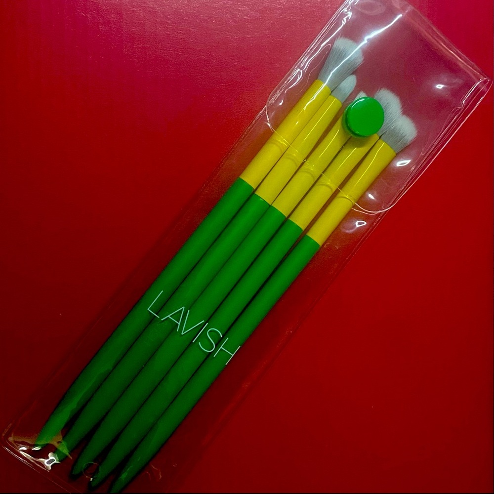 Lavish 5-Piece Essential Eye Collection Brush Set